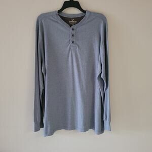 Outdoor Life Men's Heavyweight Shirt - Warm Gray Size XXL